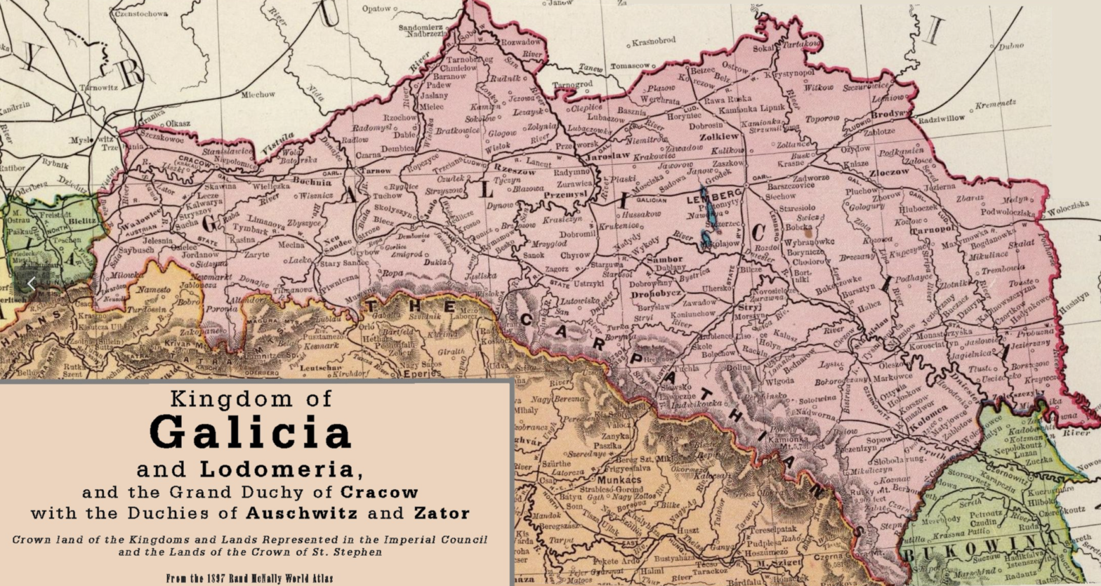 Galicia map