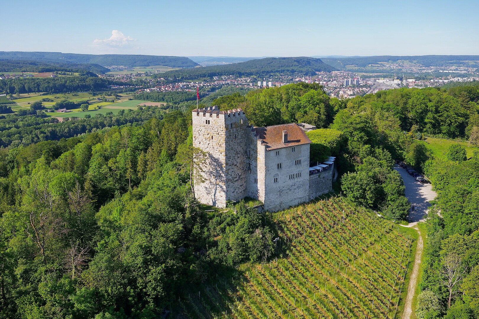 Habsburg Castle Aargau By Freaktalius - Own work, CC BY-SA 4.0