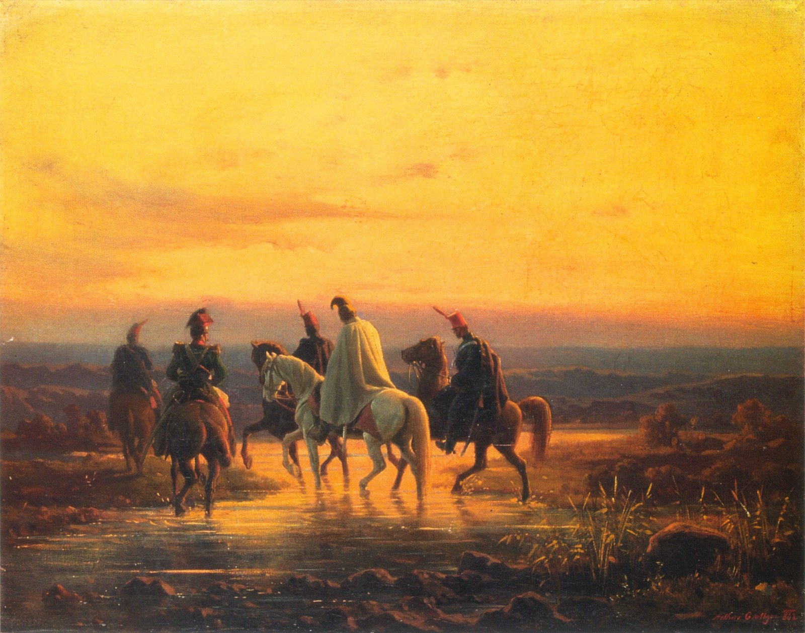 Artur Grottger – Reconnaissance (1862)