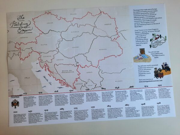 Mappa dell'Impero Asburgico