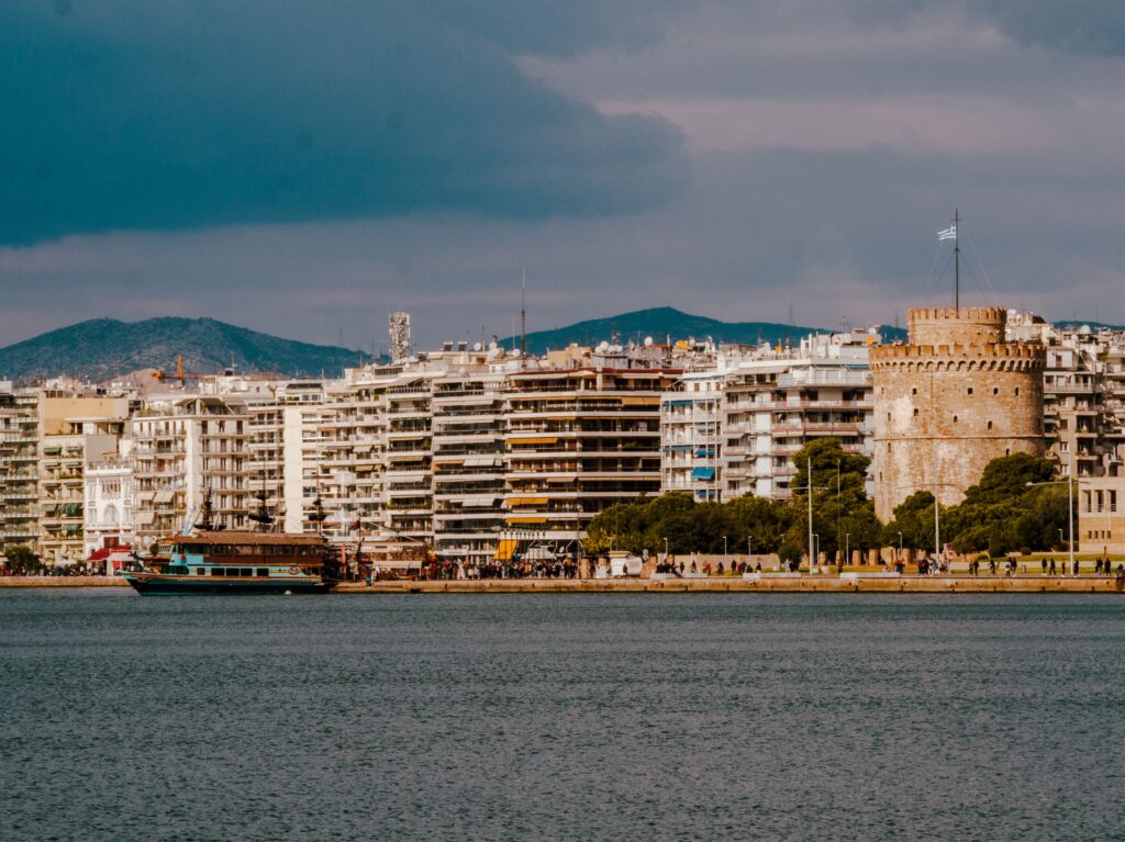 Thessaloniki and the White Tower, George Zografidis, Pexels